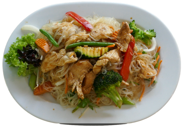 Pad-Thai mit Hühnerfleisch
